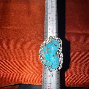 Sterling Silver 925 Turquoise Heart Ring
